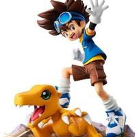 Estatua Digimon Adventure Serie G.E.M. Taichi Yagami & Agumon 20th Anniversary 12 cm