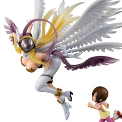Estatua Digimon Adventure Serie Precious G.E.M. Angewomon & Hikari Yagami 22 cm