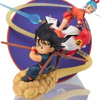 Estatua Dragon Ball Figuarts ZERO Son Goku & Bulma 18 cm