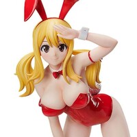 Estatua Fairy Tail 1/4 Lucy Heartfilia: Bare Leg Bunny Ver. 41 cm