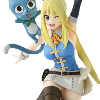 Estatua Fairy Tail 1/8 Lucy Heartfilia Wink Ver. 23 cm