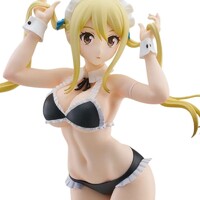 Estatua Fairy Tail 100 Years Quest Pop Up Parade Beach Queens Lucy Heartfilia: Virgo Form Swimsuit Ver. L Size 23 cm