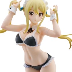 Estatua Fairy Tail 100 Years Quest Pop Up Parade Beach Queens Lucy Heartfilia: Virgo Form Swimsuit Ver. L Size 23 cm