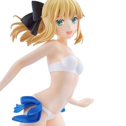 Estatua Fate/Stay Night Pop Up Parade Beach Queens Saber Lily L Size 24 cm