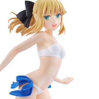 Estatua Fate-Stay Night Pop Up Parade Beach Queens Saber Lily L Size 24 cm