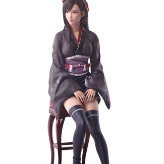 Estatua Final Fantasy VII Remake Static Arts Gallery Tifa Lockhart Exotic Dress Ver. 23 cm