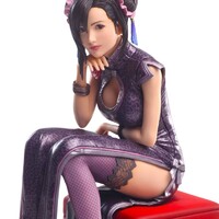 Estatua Final Fantasy VII Remake Static Arts Gallery Tifa Lockhart Sporty Dress Ver. 16 cm