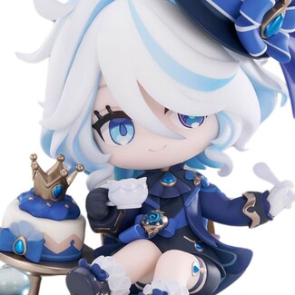 Estatua Genshin Impact Furina Amai Gogo no Sanbika Chibi Chara Ver. 13 cm