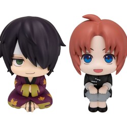 Estatua Gintama Look Up Shinsuke Takasugi & Kamui Set (with gift) 11 cm