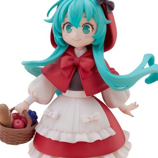 Estatua Hatsune Miku Desktop Fairy Hatsune Miku Little red riding hood Ver. 16 cm