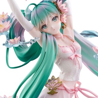 Estatua Hatsune Miku F:NEX 1-7 Water lily Ver. 27 cm