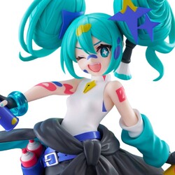 Estatua Hatsune Miku Muchute Paint Girl Another Color Ver. 23 cm