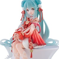 Estatua Hatsune Miku Noodle Stopper 2026 Chinese New Year 14 cm