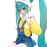 Estatua Hatsune Miku Noodle Stopper Hatsune Miku Lollipop 15 cm