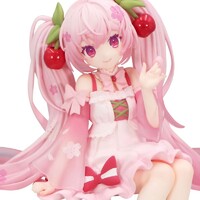 Estatua Hatsune Miku Noodle Stopper Sakura Miku 2025 14 cm