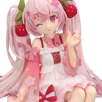 Estatua Hatsune Miku Noodle Stopper Sakura Miku 2025 Wink Ver. 14 cm