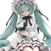 Estatua Hatsune Miku Noodle Stopper Vintage Doll Style 15 cm