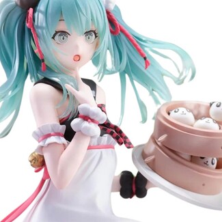 Estatua Hatsune Miku SPM Miku Panda Bun 23 cm