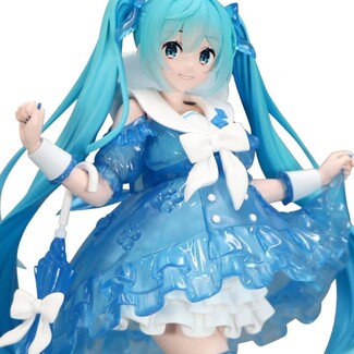 Estatua Hatsune Miku Trio-Try-iT Miku Rainy Dance 19 cm