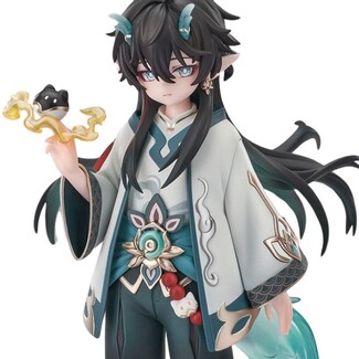 Estatua Honkai: Star Rail Rise Up Chibineko Series Dan Heng - Imbibitor Lunae Ver. 19 cm