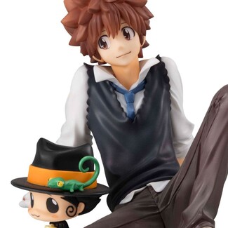 Estatua Katekyo Hitman Reborn! G.E.M. Series Tsuna & Reborn Palm Size 9 cm