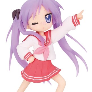 Estatua Lucky Star Vivit Kagami Hiiragi 13 cm