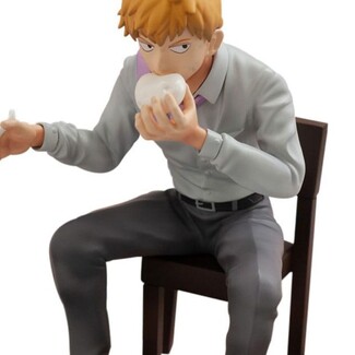 Estatua Mob Psycho 100 III x Bunbougu Cafe 2022 Arataka Reigen 14 cm
