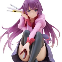 Estatua Monogatari Desktop Cute Figure Hitagi Senjougahara 13 cm