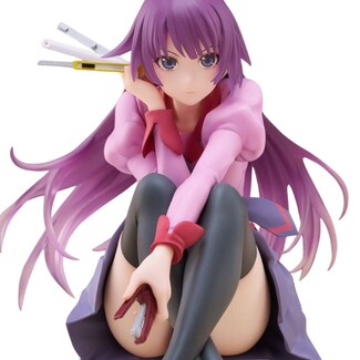 Estatua Monogatari Desktop Cute Figure Hitagi Senjougahara 13 cm