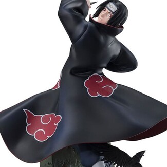 Estatua Naruto Shippuden Itachi Uchiha The Light & Dark of the Mangekyo Sharingan 24 cm