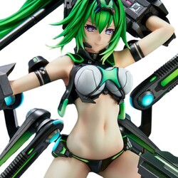 Estatua New Dimension Game Neptunia VII 1/7 Next Green Limited Edition 38 cm