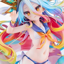 Estatua No Game No Life 1/7 Shiro: Sailor-Style Swimsuit Ver. 24 cm