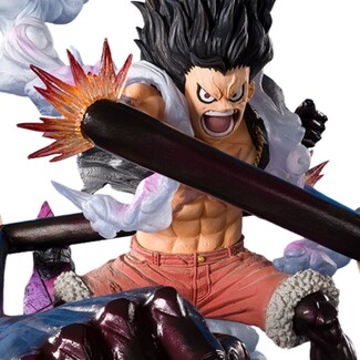 Estatua One Piece Figuarts ZERO Extra Battle Monkey D. Luffy Gear 4 Snake Man King Cobra 21 cm
