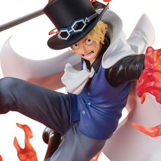 Estatua One Piece Figuarts ZERO Extra Battle Sabo Fire Fist Rook Check 19 cm