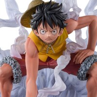 Estatua One Piece FiguartsZERO Monkey D. Luffy Summit Battle Reissue 12 cm