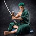 Estatua One Piece P.O.P Roronoa Zoro S.O.C 13.5 cm