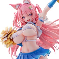 Estatua Original Character 1/5 Kemomimi Cheer Girl illustration by Yatanuki Kei 35 cm