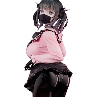 Estatua Original Character 1-6 Dear My Rubber - Miu Kurokawa Illustrated by YD 26 cm