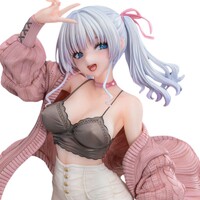 Estatua Original Character 1/6 Shion Passion Pink Illustration by Michiking 27 cm