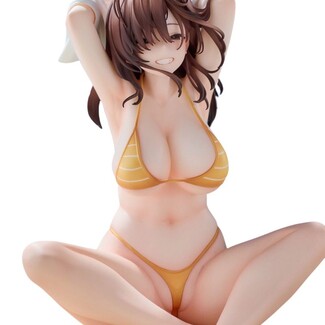 Estatua Original Character 1-7 Danjo no Yujo ga Seiritsu Dekinai Type no Onna Tomodachi Special Set 15 cm