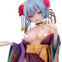 Estatua Original Character 1/7 Shujuu Ecstasy Shion Oiran Ver. 15 cm