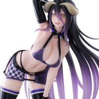Estatua Overlord Coreful Albedo Grid Girl Ver. 18 cm