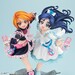 Estatua Pretty Cure Lucrea Cure Black & Cure White 22 cm