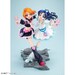 Estatua Pretty Cure Lucrea Cure Black & Cure White 22 cm