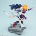 Estatua Pretty Cure Lucrea Cure Black & Cure White 22 cm