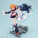 Estatua Pretty Cure Lucrea Cure Black & Cure White 22 cm