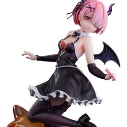 Estatua Re:ZERO -Starting Life in Another World- 1/7 Ram: Phantom Night Wizard Ver. 26 cm