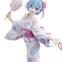 Estatua Re:ZERO -Starting Life in Another World- 1/8 Rem Yukata Ver. Renewal Package Edition 23 cm