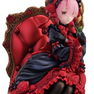 Estatua Re:ZERO -Starting Life in Another World F:NEX 1-7 Ram Gothic Ver. 20 cm