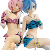 Estatua Rem y Ram Re:Zero Noodle Stopper 16cm